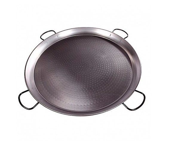 paella de acero pulido, paellera