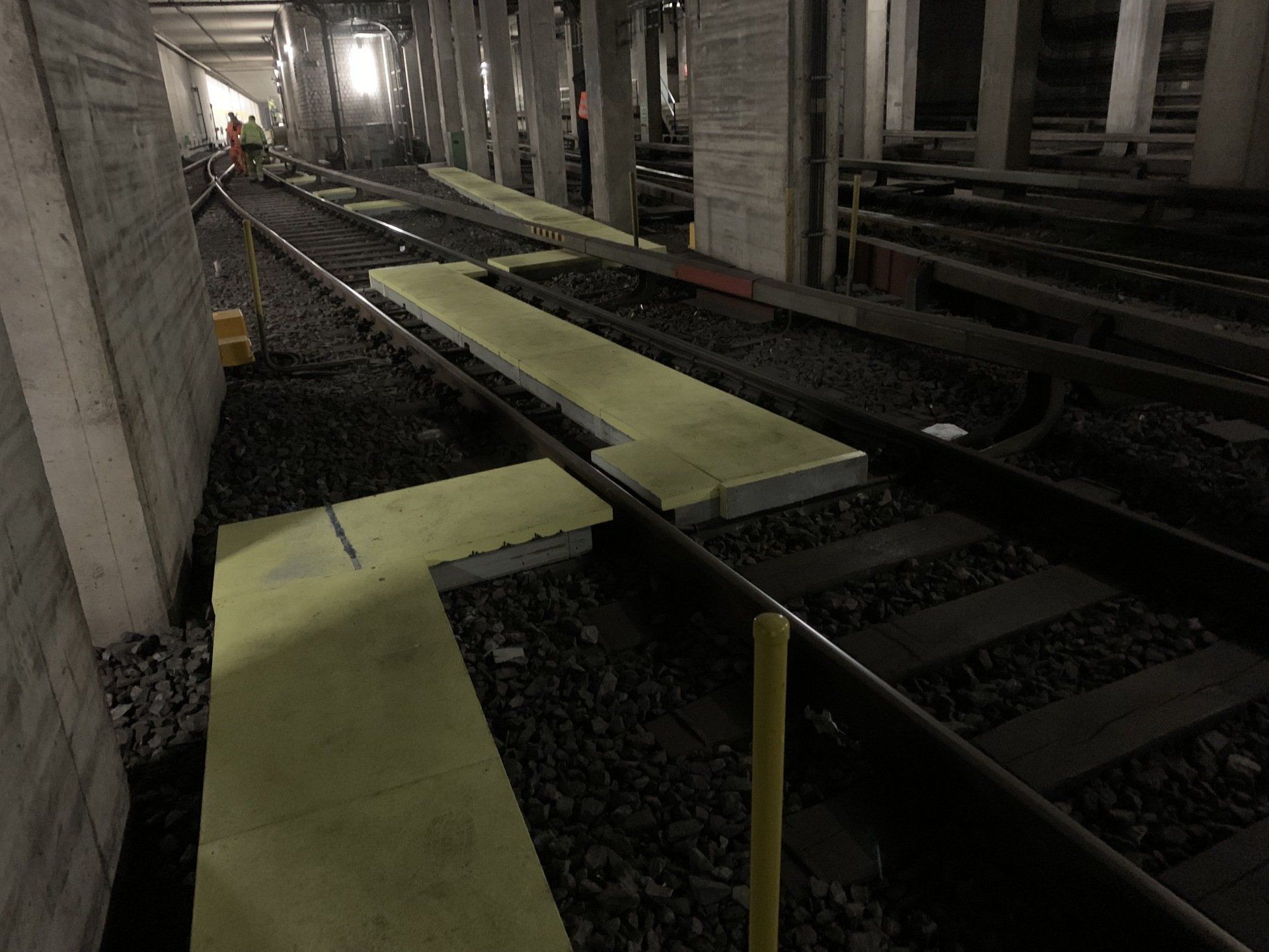 Rail Tunnel Fire Protection Escape and Access Routes with AESTUVER fire resistant boards