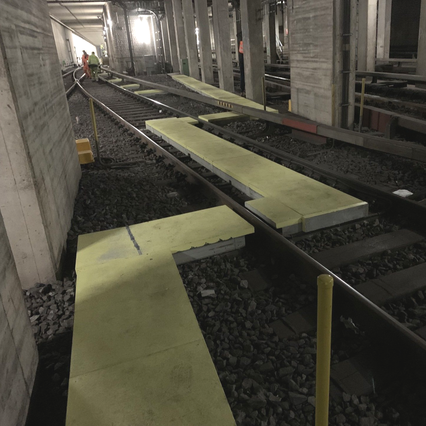 Examples of Fire Protection Boards for Railways