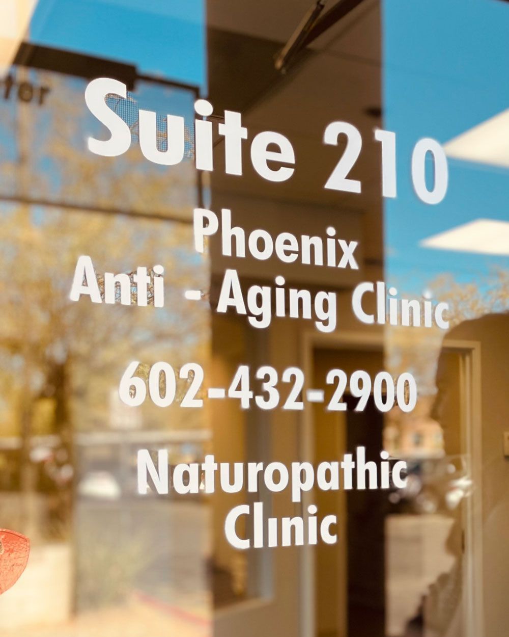 Information on the Glass — Phoenix, AZ — Phoenix Anti-Aging Clinic