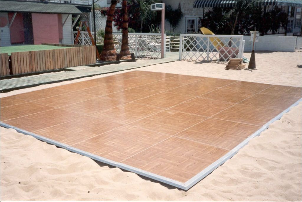 Dance Floor In Sand