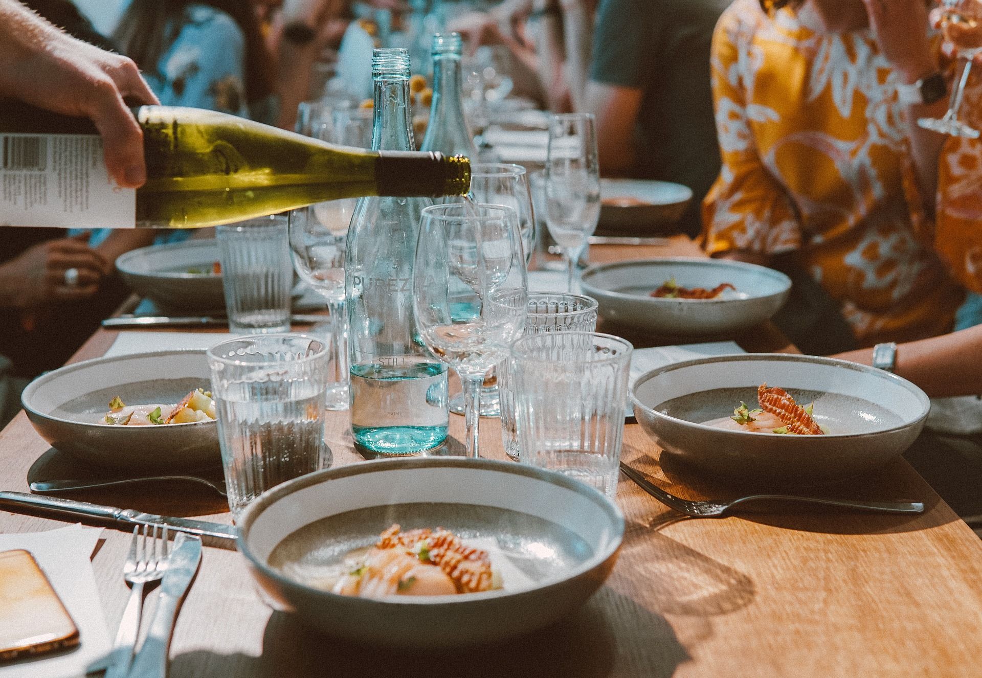 Table with Wine