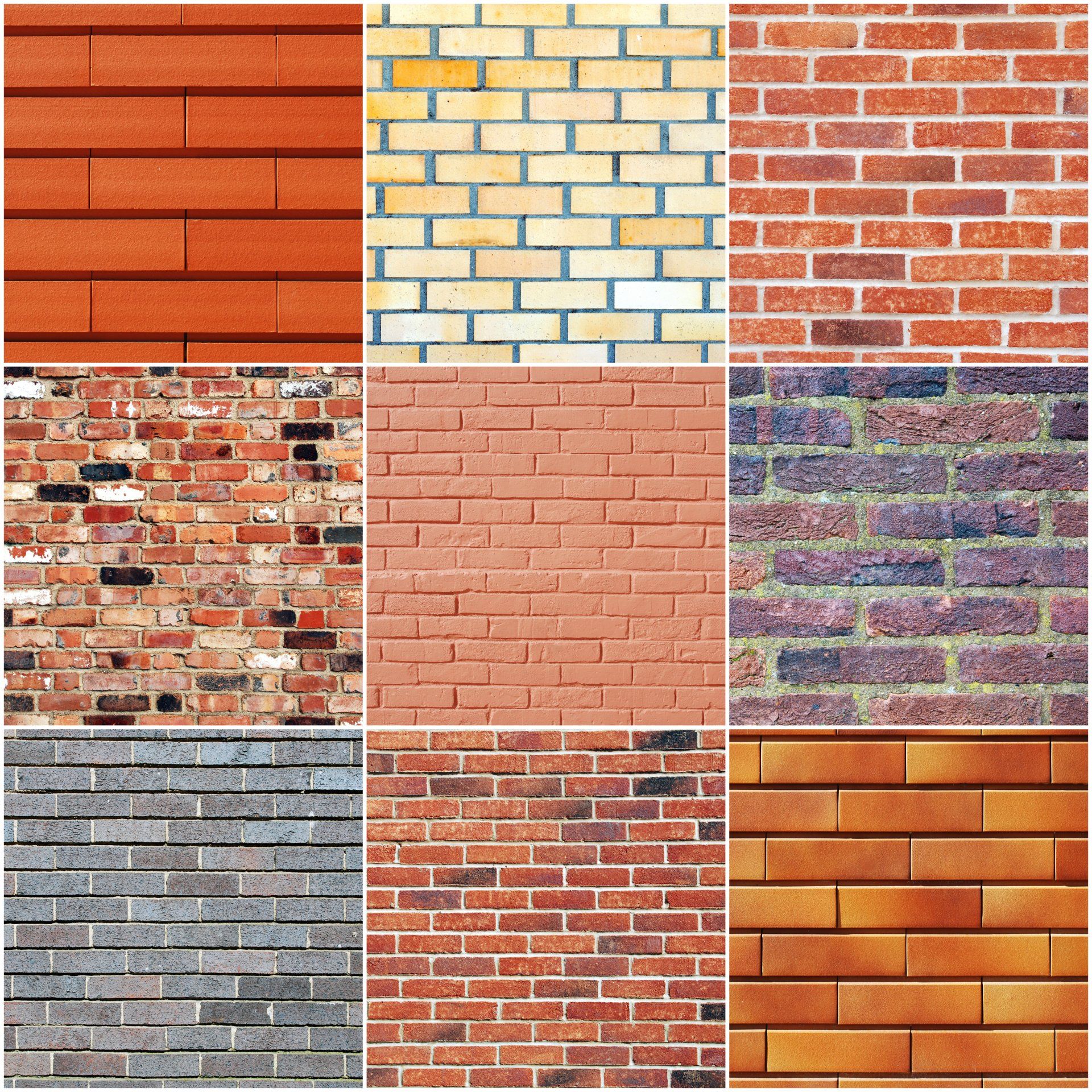 picture of different types of brick masonry