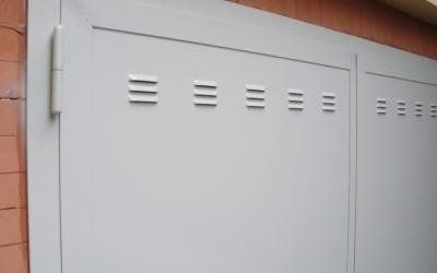 porta per garage in ferro