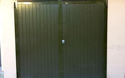 porta per garage in ferro
