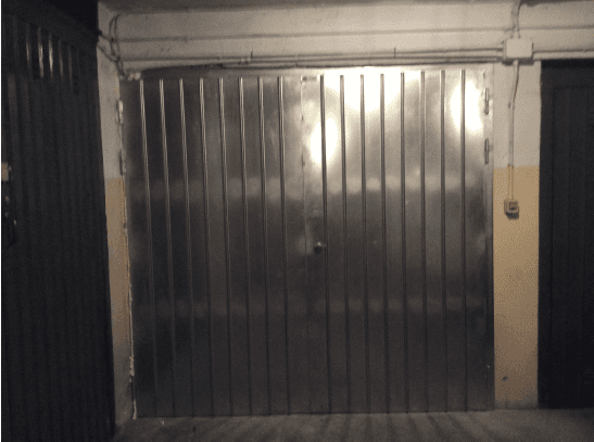porta per garage in alluminio