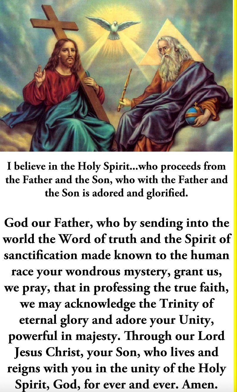 Holy Trinity Sunday