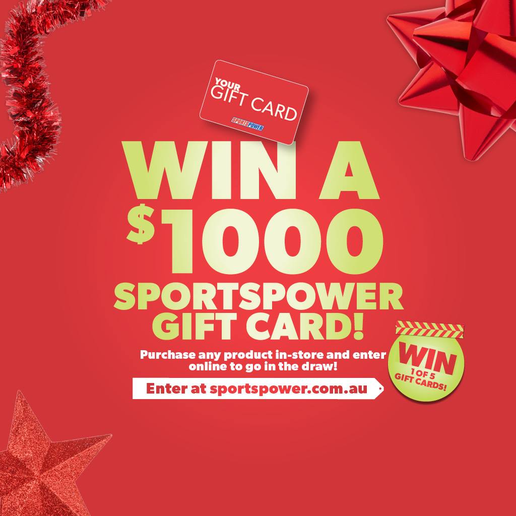 Gift Card Giveaway - Sportspower Australia