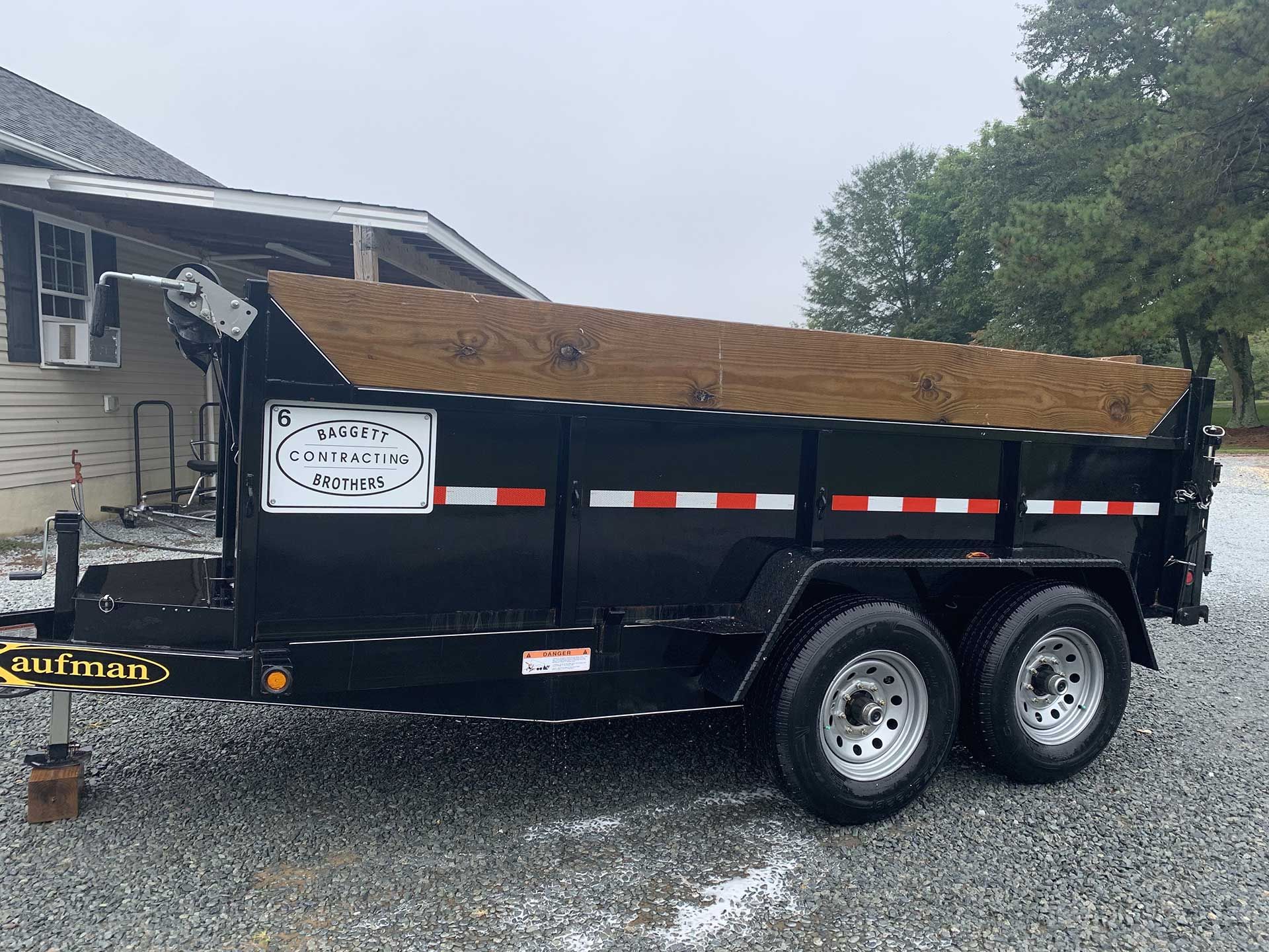 12 YARD DUMP TRAILER