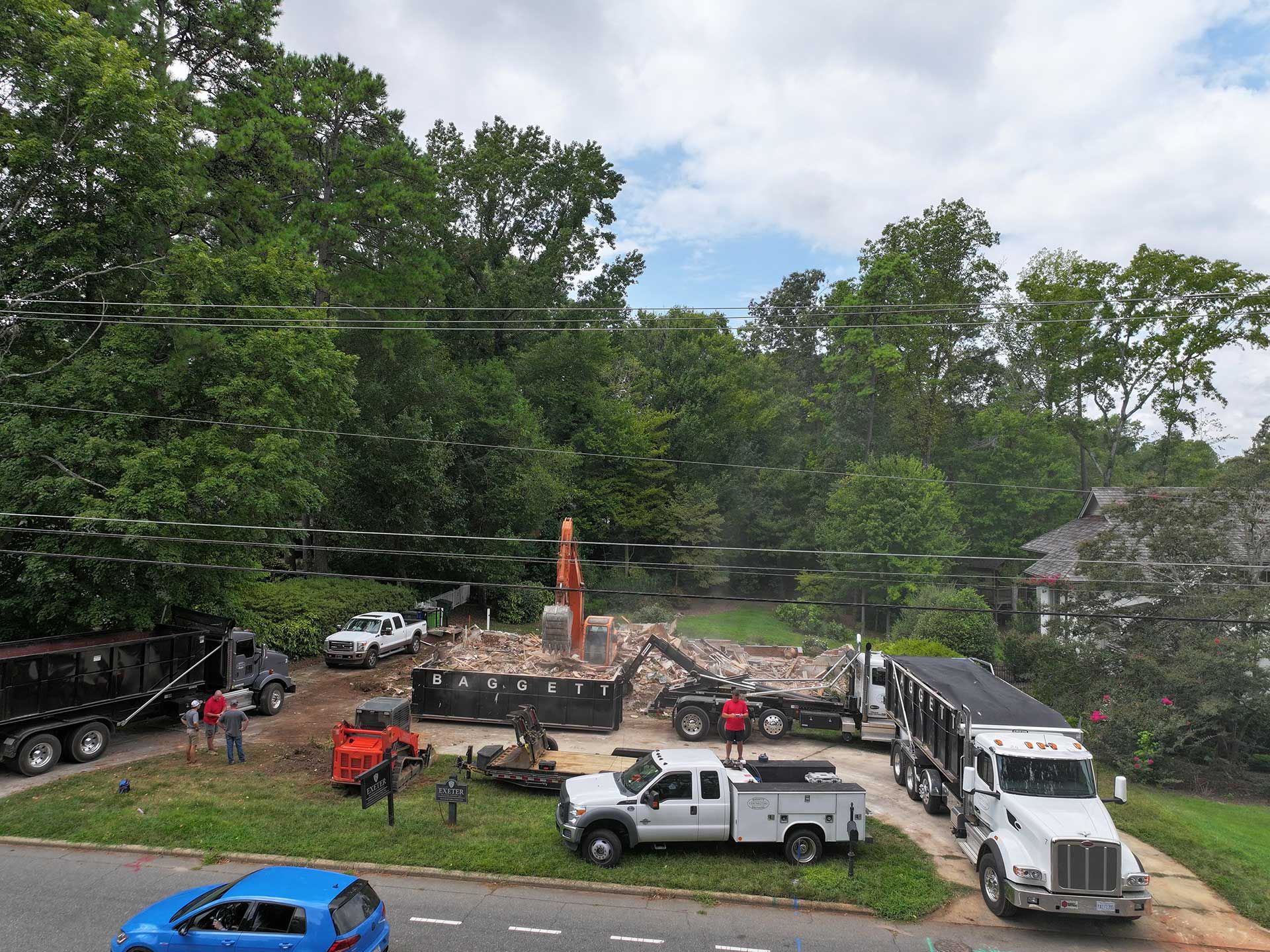 Building demolition services in Chapell Hill, NC
