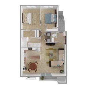 Two-Bedroom