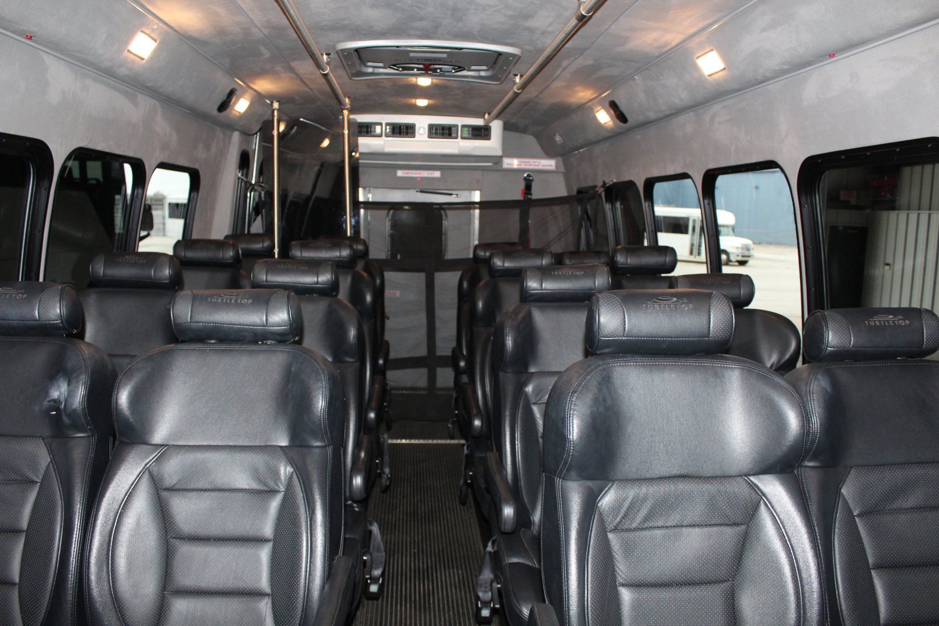 16 Passenger Executive Van Interior