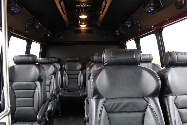 12 Passenger Executive Van Interior