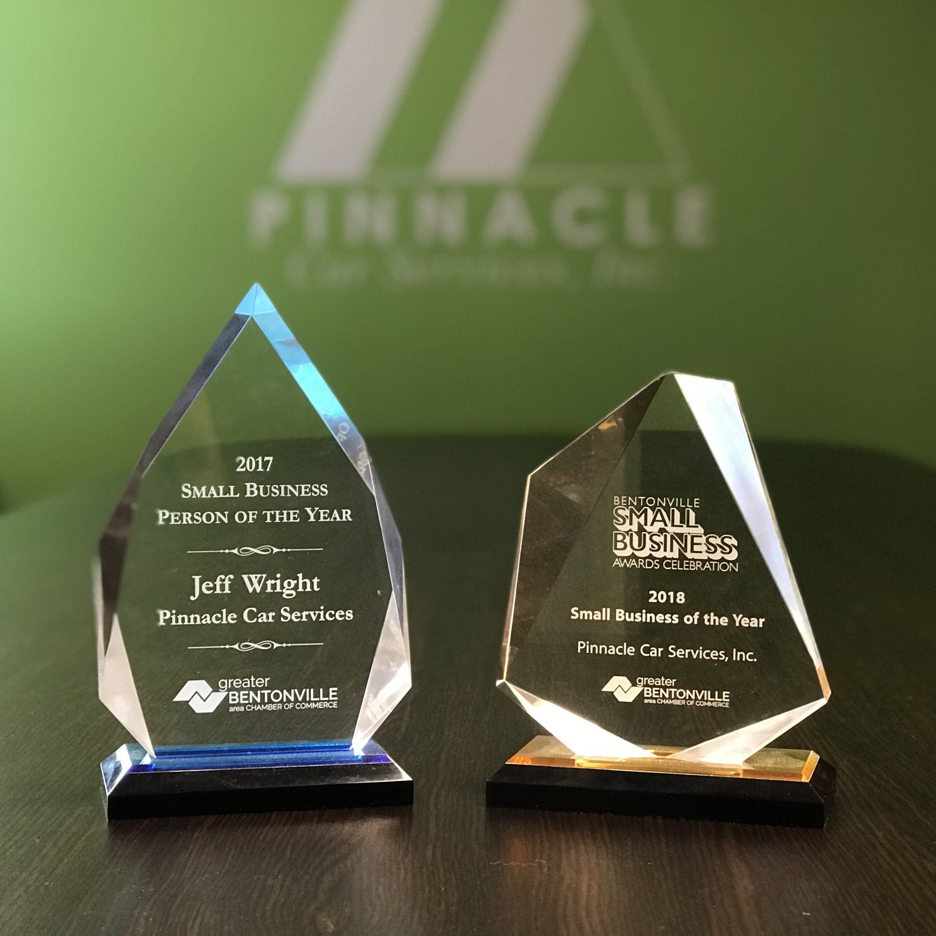 Pinnacle Car Services awards
