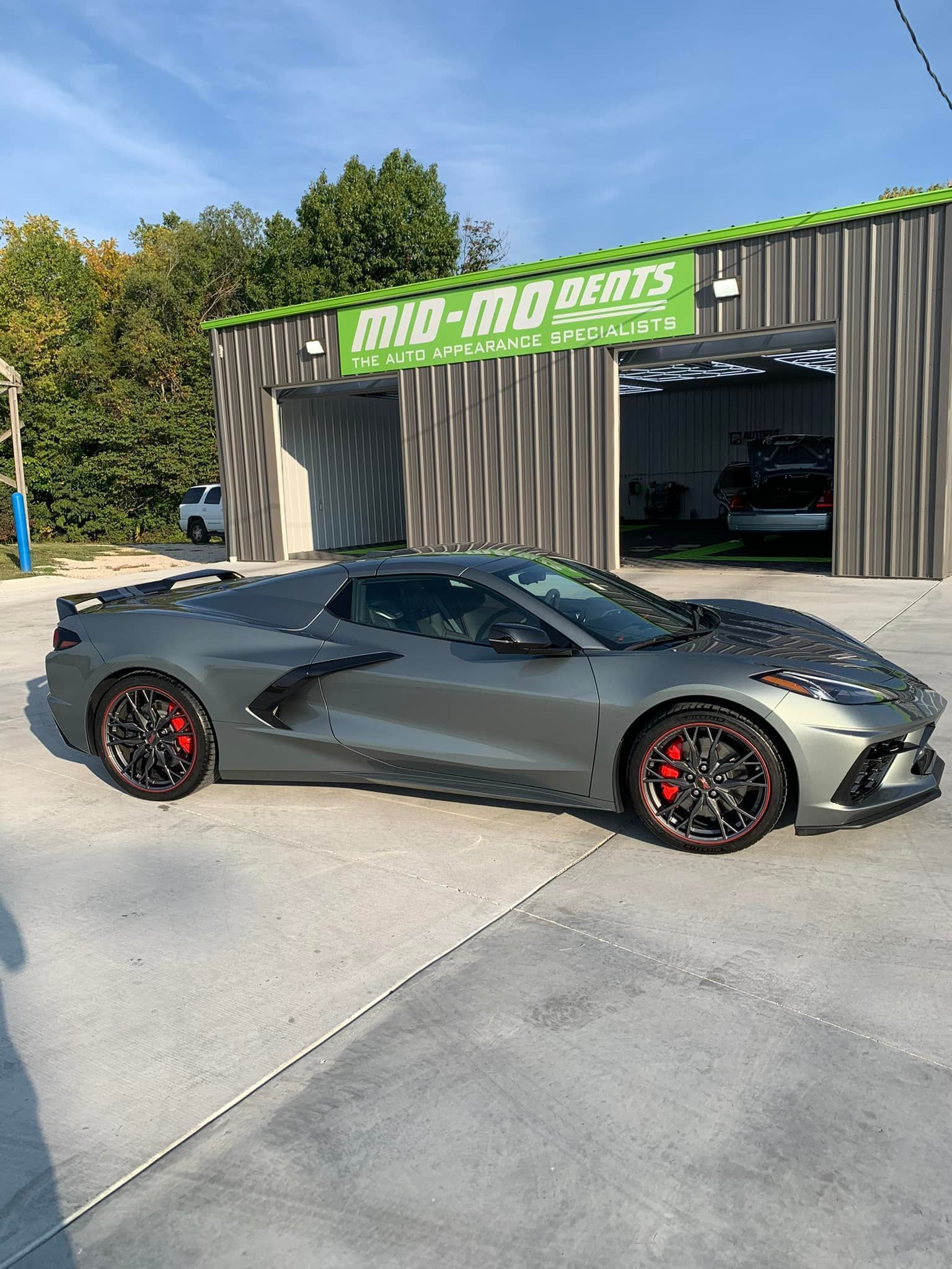 Grey Tinted Corvette