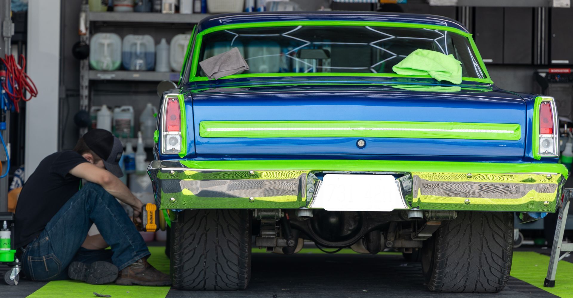 Buffing Body of vehicle