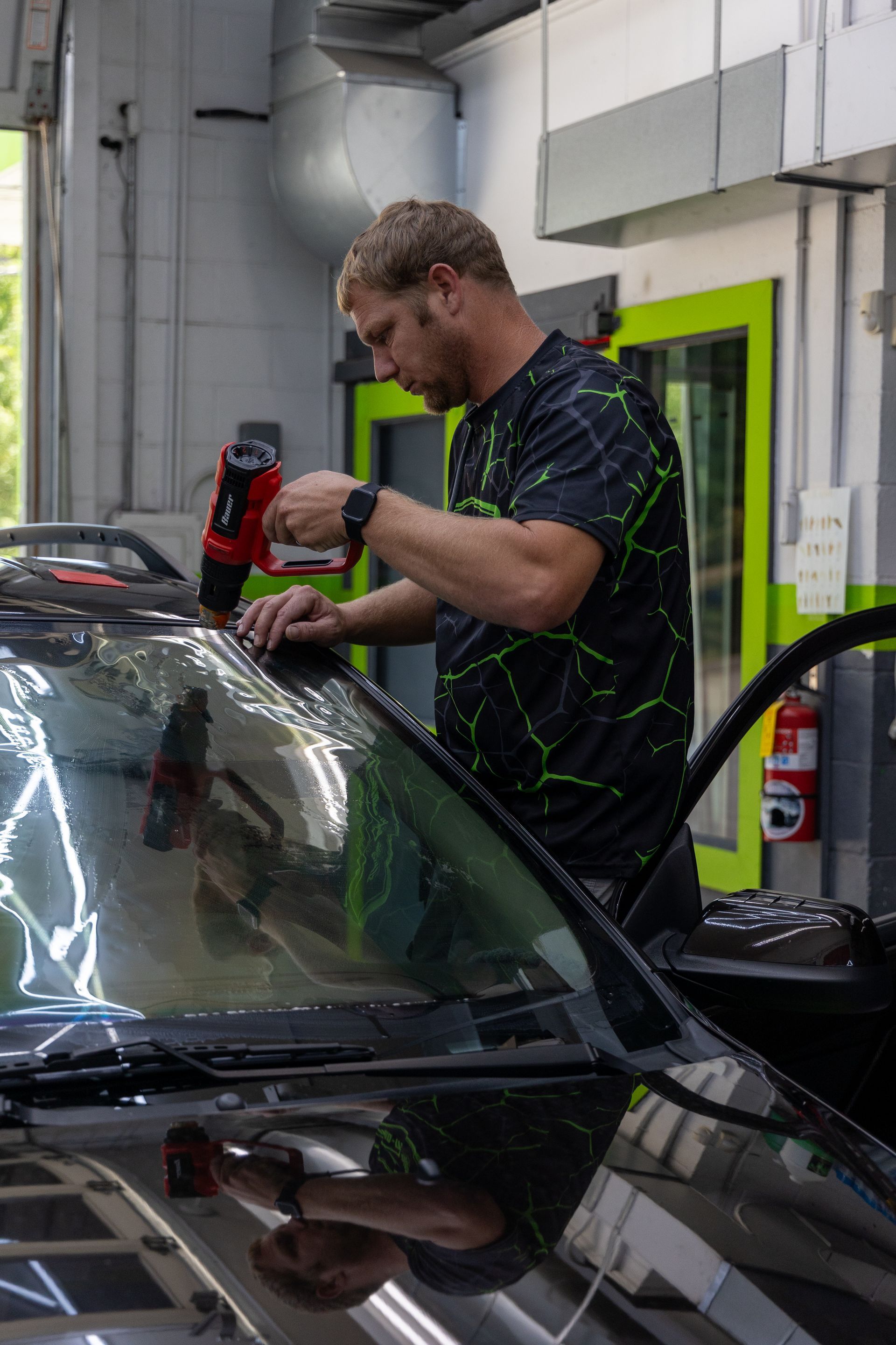 Corvette Window tinting