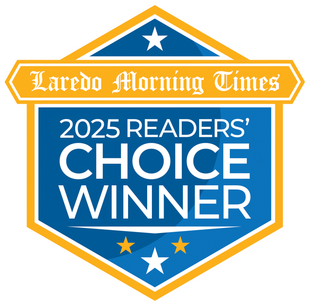 Laredo Morning Times 2023 READER'S CHOICE WINNER EMBLEM