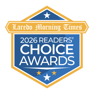 Laredo Morning Times 2023 READER'S CHOICE WINNER EMBLEM