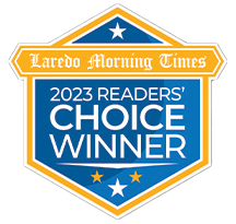 Laredo Morning Times 2023 READER'S CHOICE WINNER EMBLEM