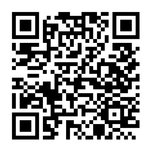 QR code with a complex pattern of black and white squares.