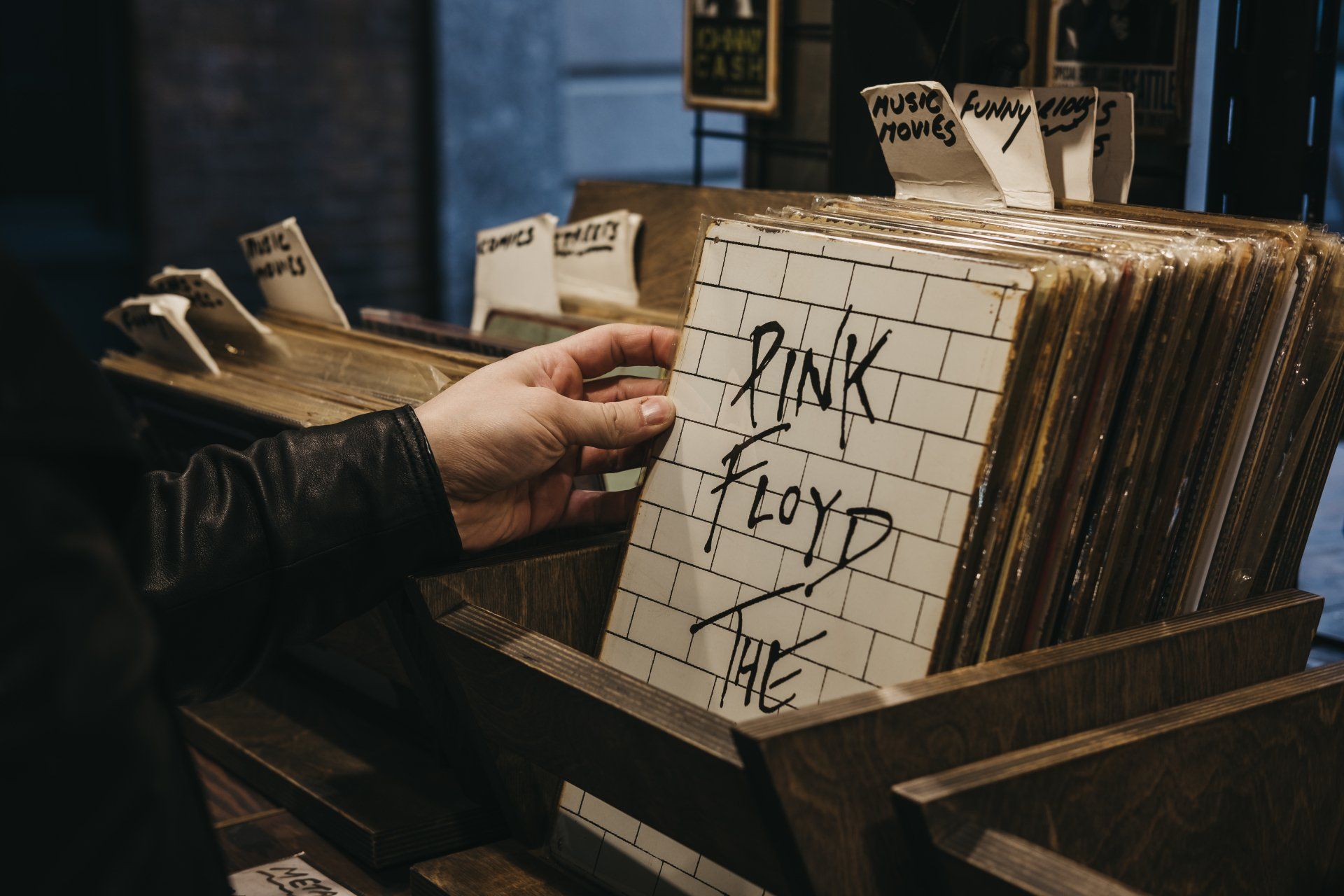 whos handwriting pink floyd the wall album insert lyrics