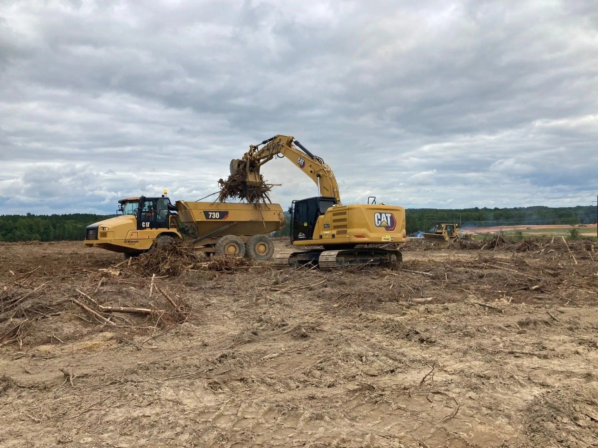 Loader Truck Clearing Rubbles – Vancleave, MS – Arbor Pro of Mississippi