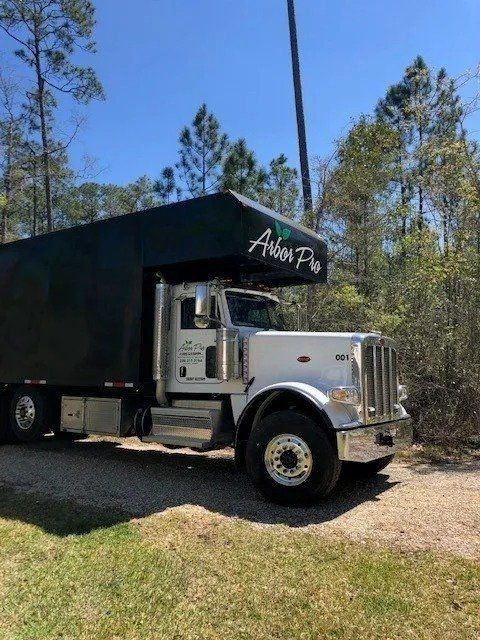 Green Trailer Truck – Vancleave, MS – Arbor Pro of Mississippi
