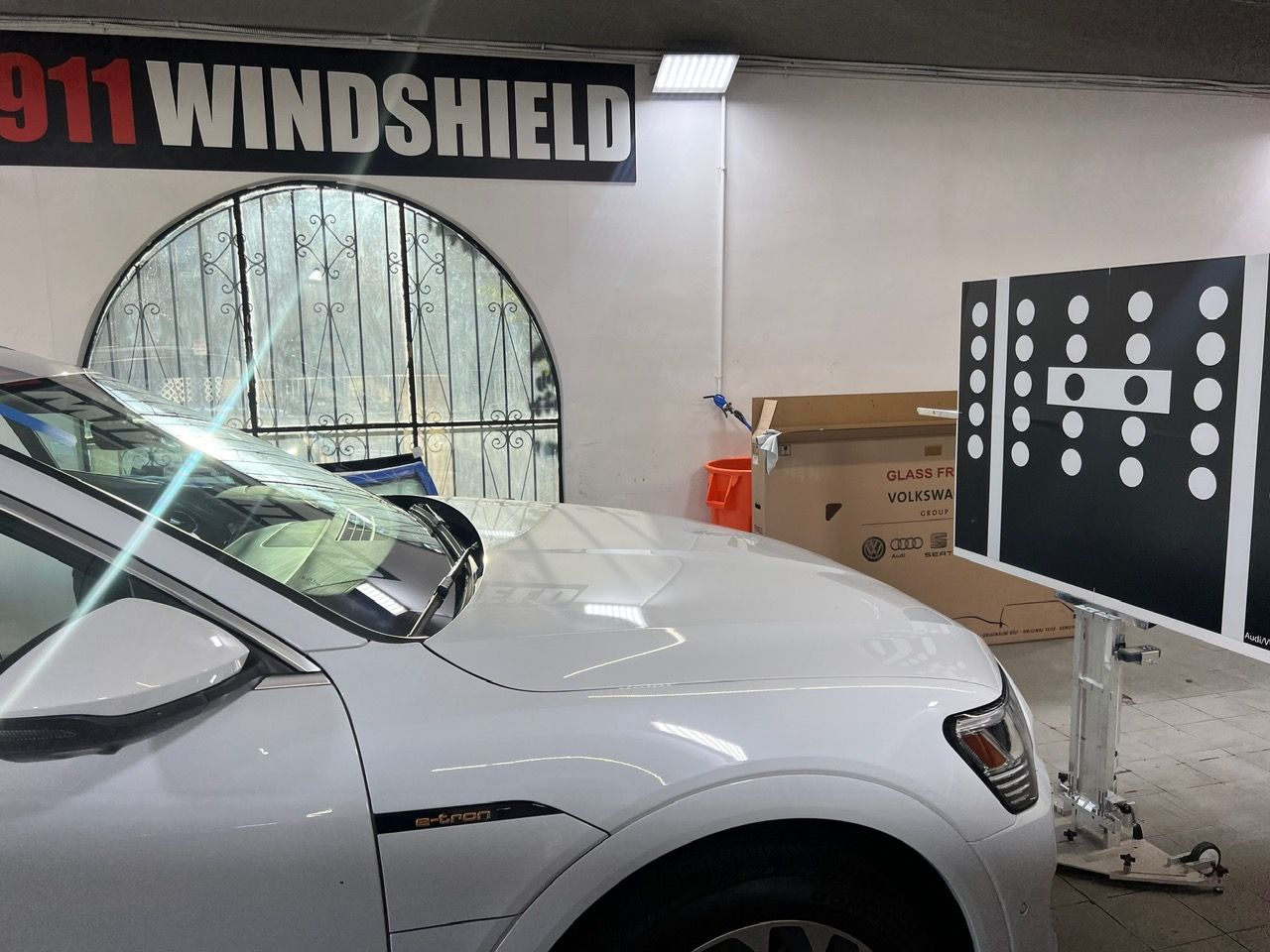 ADAS windshield calibration