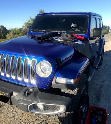 Jeep windshield repair in Orange County, CA