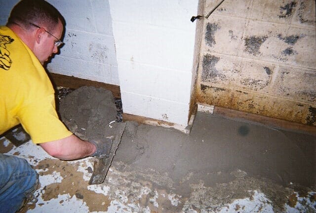 Cementing floor — Waterproofing Company in Hainesport, NJ