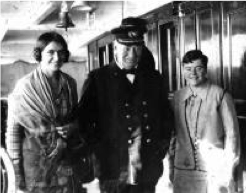 Mercedes En route to Gibraltar, December 1927