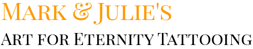 Mark & Julie's Art for Eternity Tattooing logo