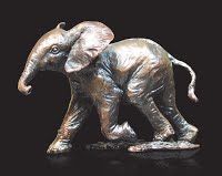 Baby Elephant Running