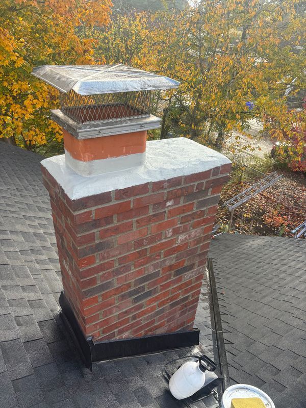 Chimney cap repair in Portland, OR