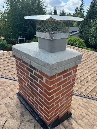 Chimney cap repair near Vancouver, WA