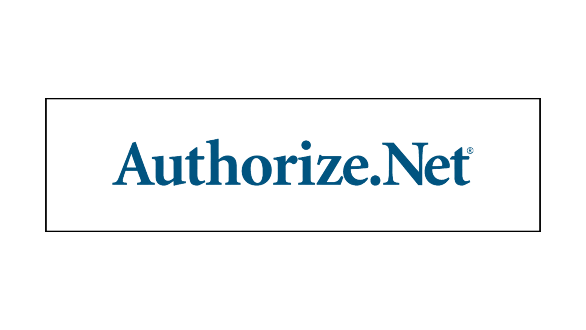 The authorize.net logo is on a white background.