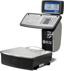 Bilance da negozio colonna alta