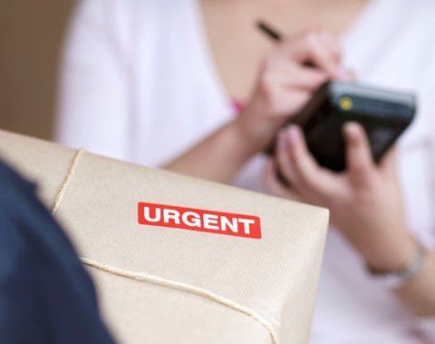 Urgent deliveries
