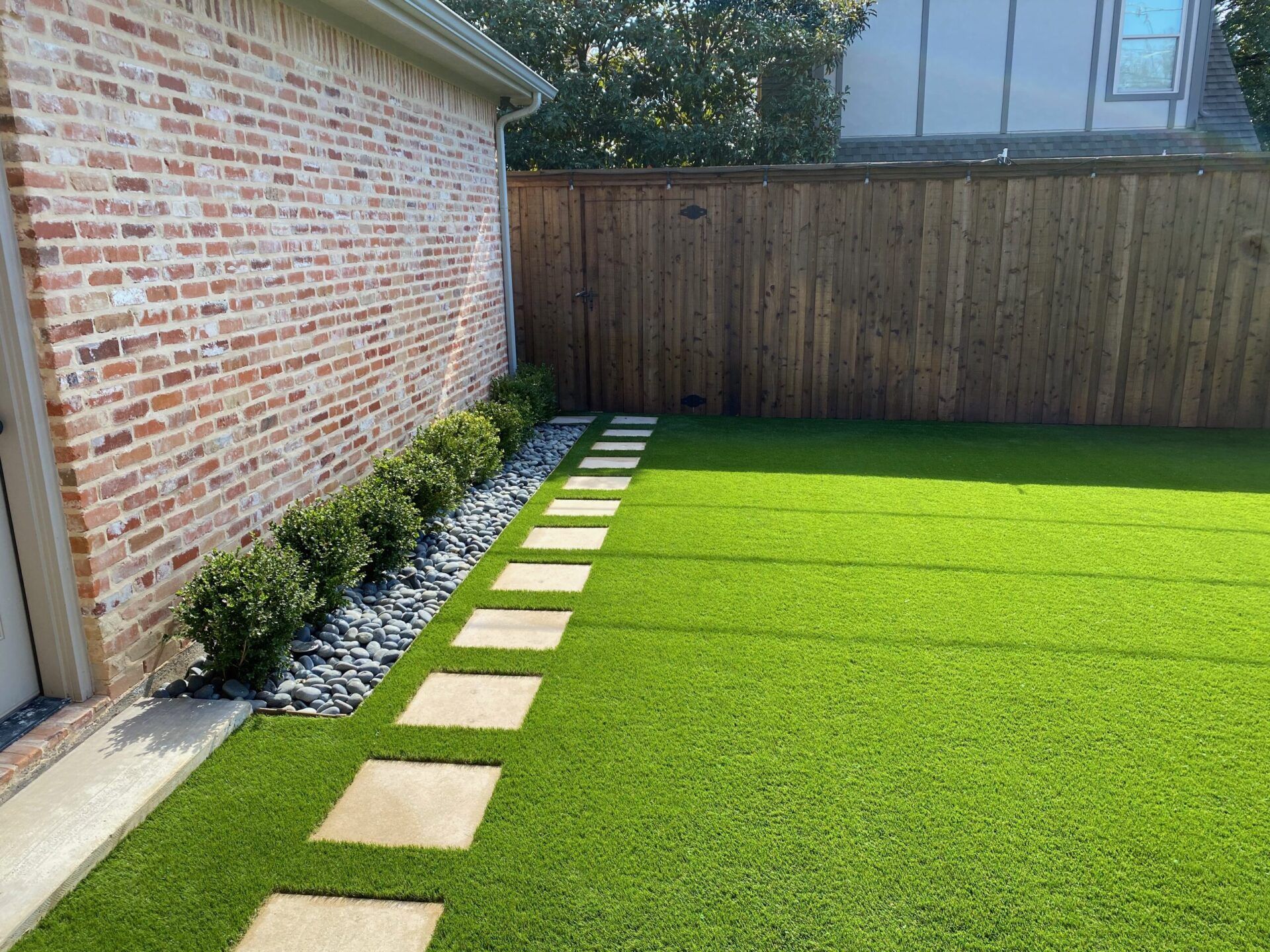 artificial lawn in Sparks NV designed and installed by the pros at Reno Turf Masters