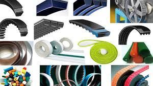Various types of industrial belts in different shapes, sizes, and colors. — Mid Coast Bearing Centre in Forster, NSW