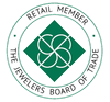 The retail member logo for the jewelers board of trade