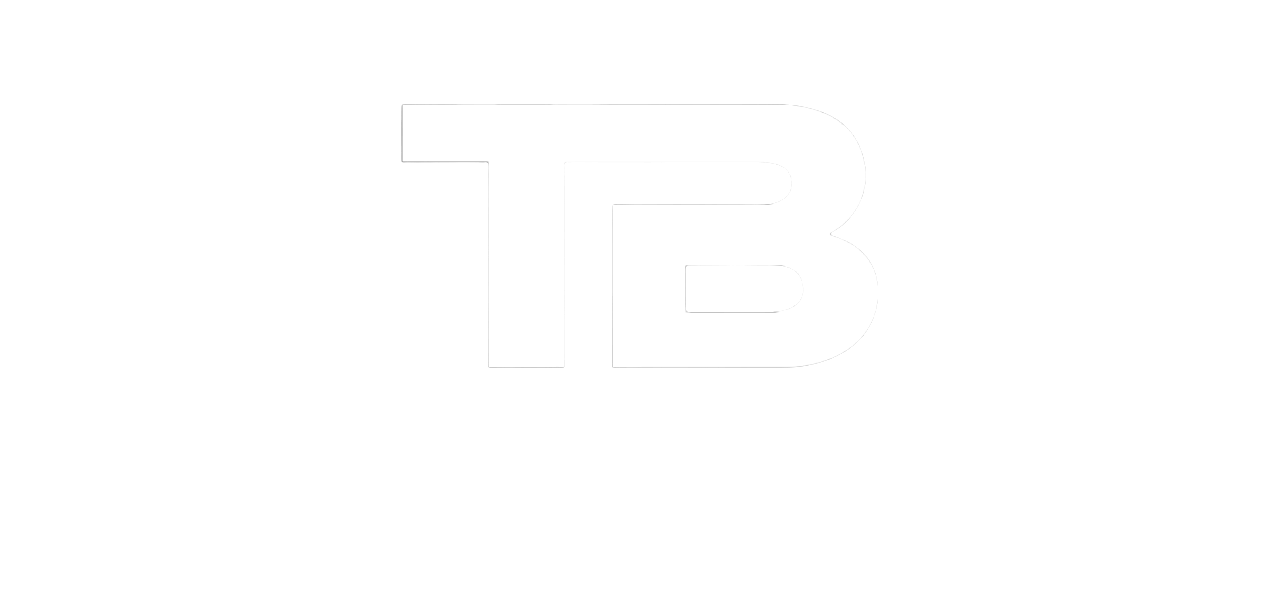 TB Plant Hire with black background with white text - Perth Equipment Hire