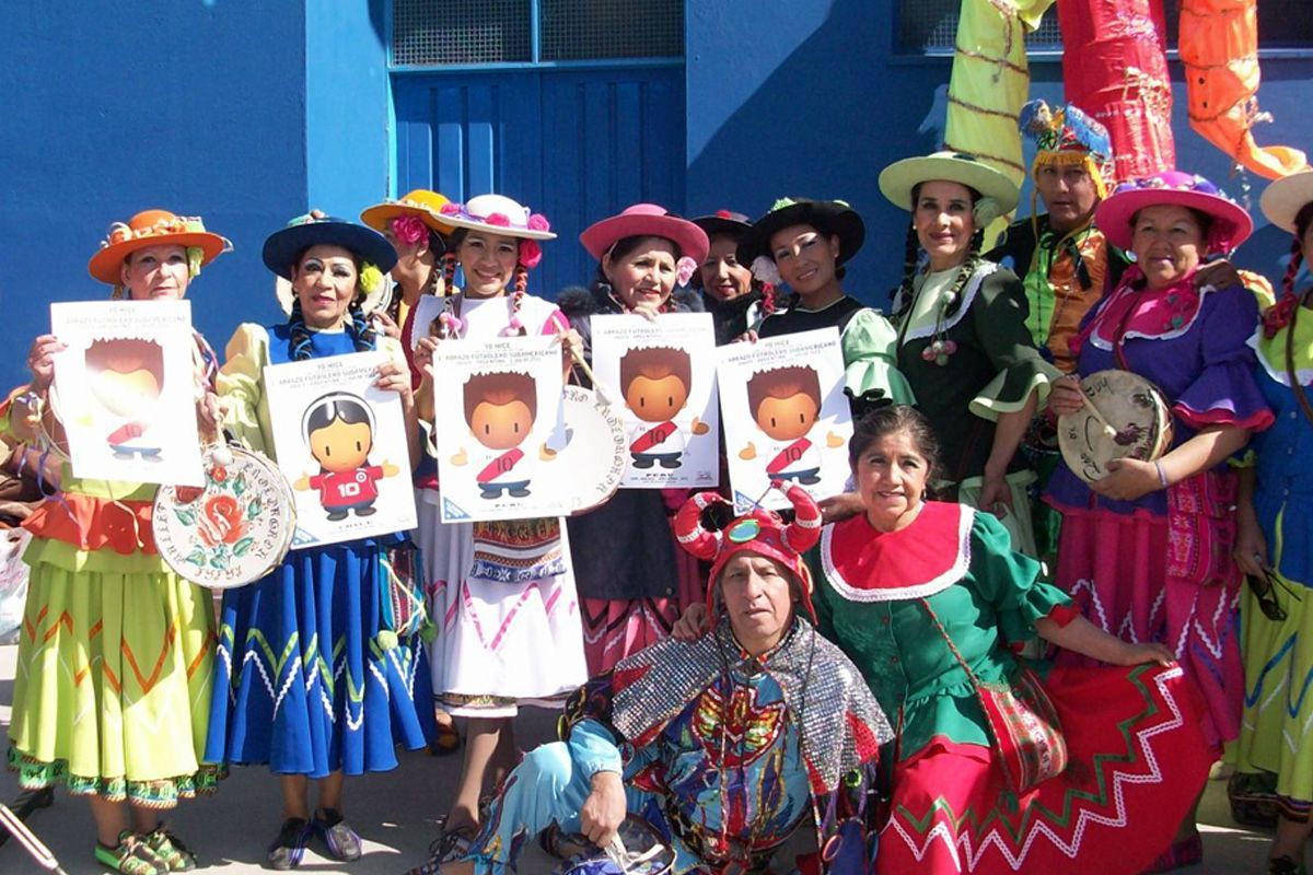 l’evento ha riunito ad oltre 1500 persone per circondare lo Stadio “ 23 de agosto ” di San Salvador de Jujuy
che ha ospitato alcuni dei match della Copa America.