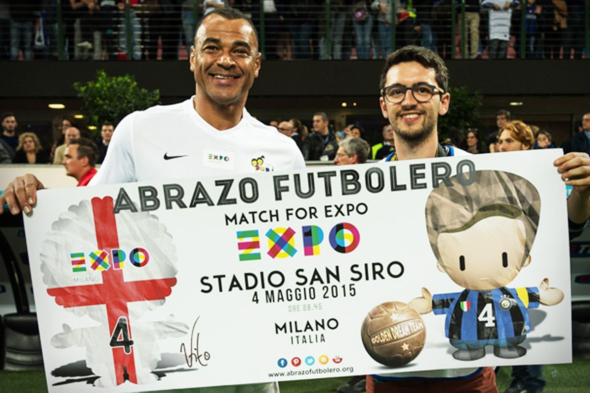 ABRAZO FUTBOLERO
- ZANETTI AND FRIENDS MATCH FOR EXPO
DATA: Il 04 maggio 2015 ore 20:45
LUOGO: Stadio Giuseppe Meazza
CITTÀ: MILANO (MI)