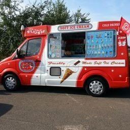 a ice cream van