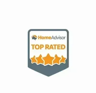 HomeAdvisor Top Rated by Homeowners badge