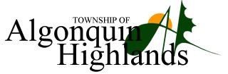 Logo for the Township of Algonquin Highlands