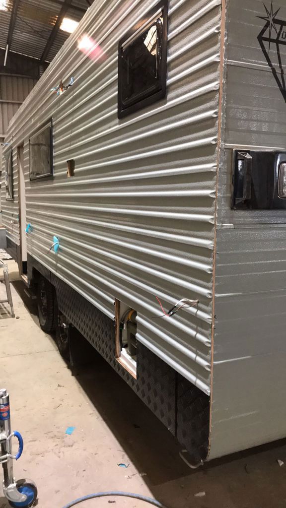 After Caravan Repair — Mildura, VIC — United Panel Works