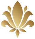 Signet in Form einer goldenen Lotus-Blume